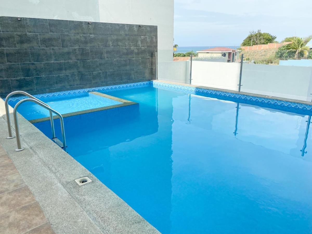 15 ACQUALINA OCEAN VIEW&POOL 2 Dormitorios 1 bano Capacidad 7 personas Barrio Umina Manta Exterior foto